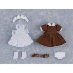 Original Character accessoires pour figurines Nendoroid Doll Outfit Set: Maid Outfit Mini (Brown)  | 4580590176706