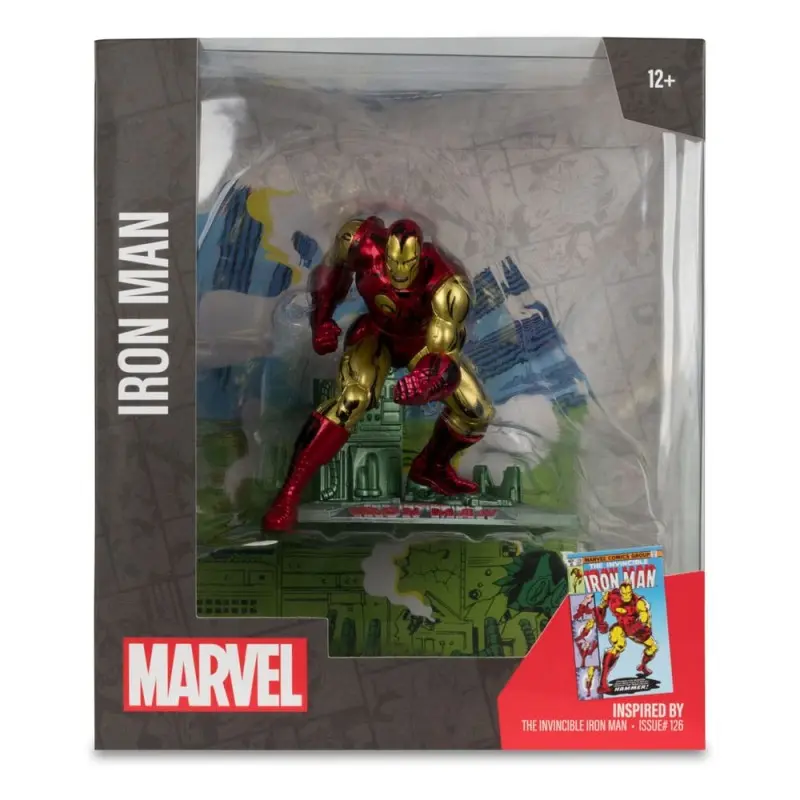 Marvel PVC statuette PVC 1/10 Iron Man (The Invincible Iron Man no.126) 11 cm | 0787926147674