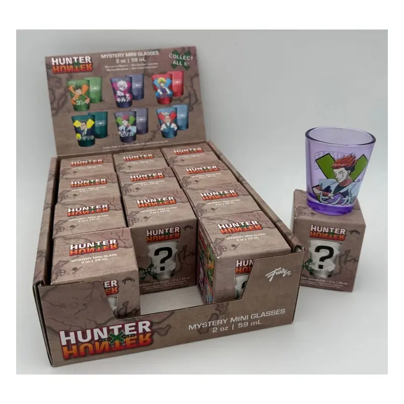 Hunter x Hunter (12) verres à shot Blind Box 59 ml | 0841092158190