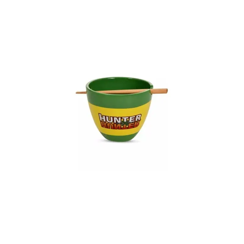 Hunter x Hunter bol à ramen avec baguettes Logo 473 ml | 0841092158350