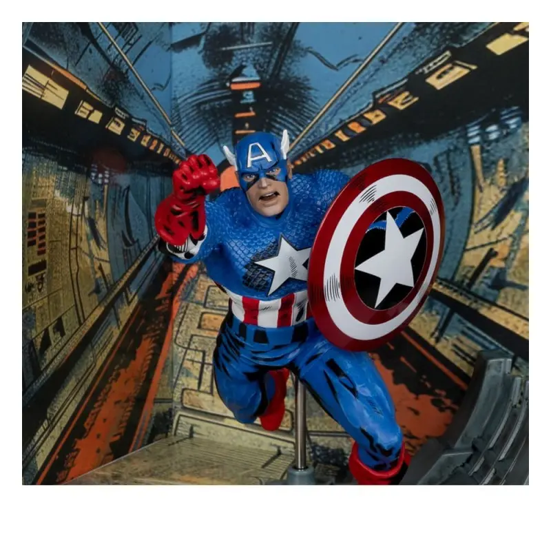 Marvel Collection statuette PVC 1/10 Captain America (Captain America no.100) 12 cm | 0787926147773