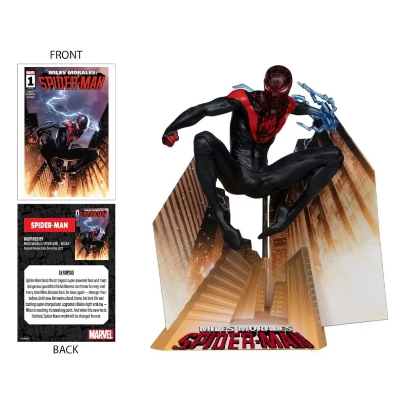 Marvel Collection statuette PVC 1/10 Spider-Man (Miles Morales: Spider-Man no.1) 13 cm | 0787926147780