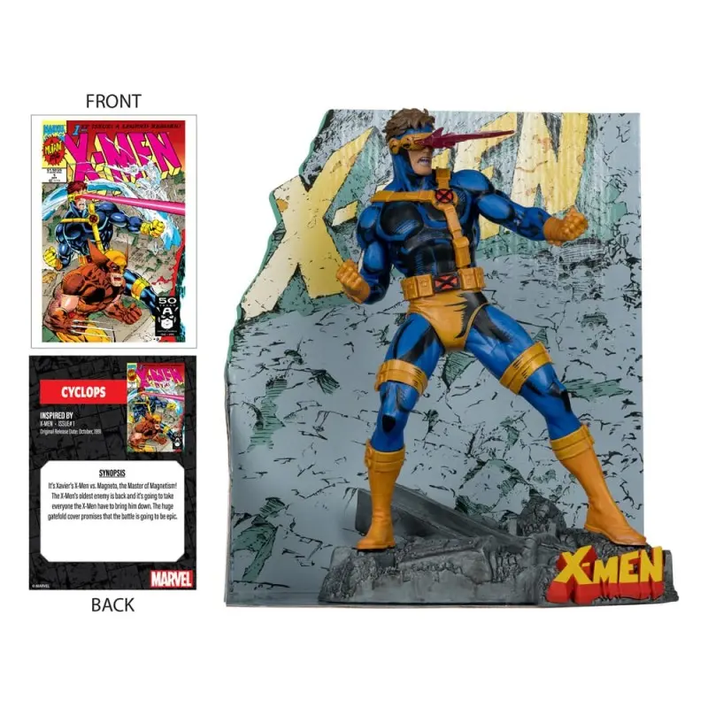 Marvel Collection statuette PVC 1/10 Cyclops (X-Men no.1) 17 cm | 0787926148015