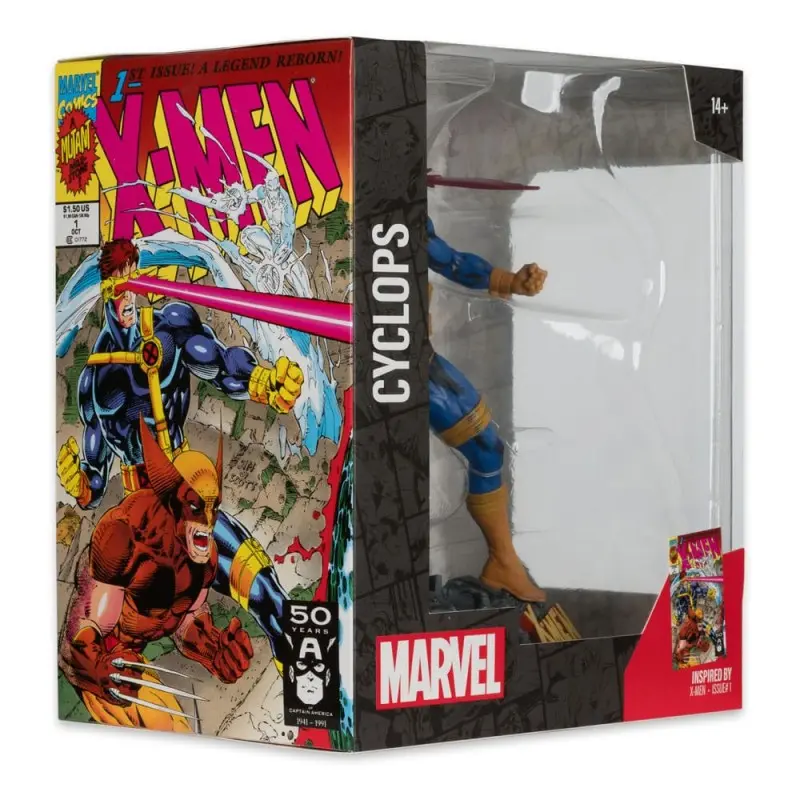 Marvel Collection statuette PVC 1/10 Cyclops (X-Men no.1) 17 cm | 0787926148015