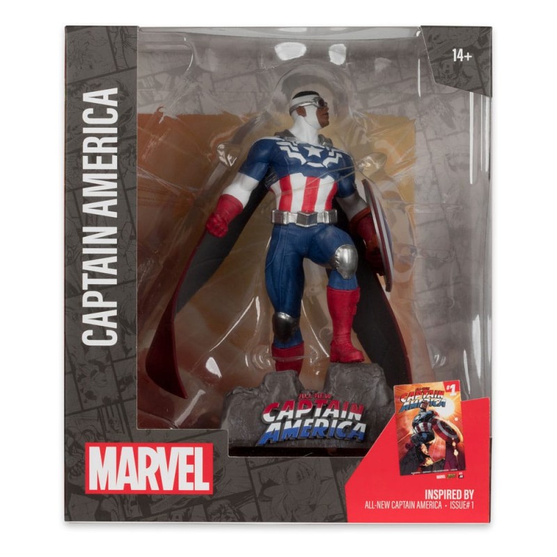 Marvel Collection statuette PVC 1/10 Captain America (All-New Captain America no.1) 17 cm