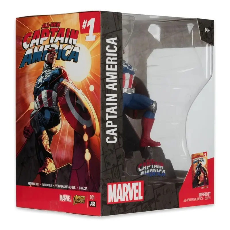 Marvel Collection statuette PVC 1/10 Captain America (All-New Captain America no.1) 17 cm | 0787926148077