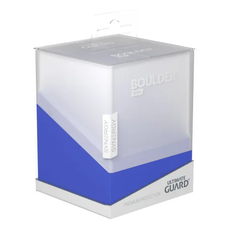 produit : Boulder Deck Case 100+ SYNERGY Bleu/Blanc marque : Ultimate Guard produit : Boulder Deck Case 100+ SYNERGY Bleu/Blanc marque : Ultimate Guard