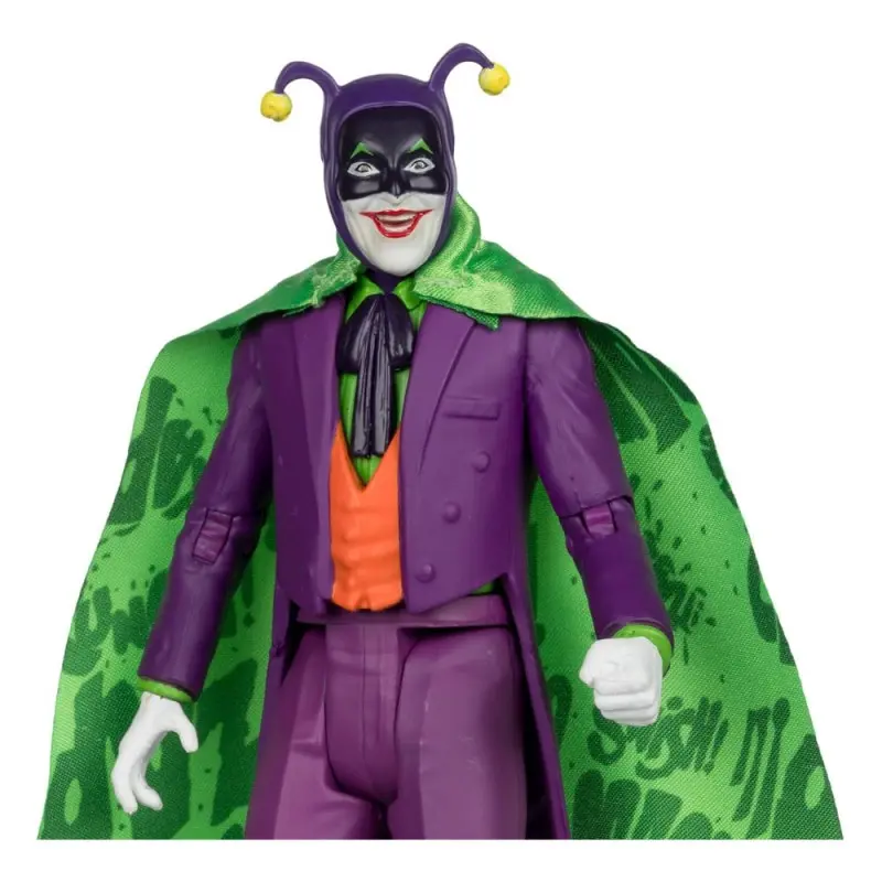 DC Retro figurine avec voiture Batman 66 Batmobil with Joker (Gold Label) | 0787926150179