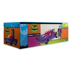 DC Retro figurine avec voiture Batman 66 Batmobil with Joker (Gold Label) | 0787926150179