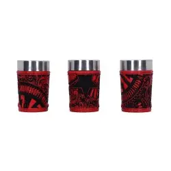 AC/DC pack 3 verres à shot Logo | 0801269153359