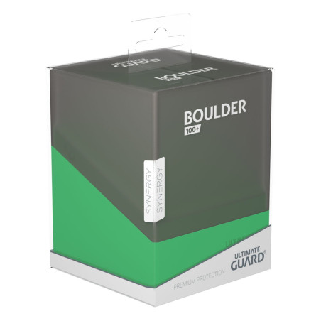 Product: Boulder Deck Case 100+ SYNERGY Black/Green
Brand: Ultimate Guard