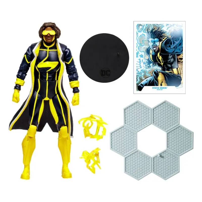 DC Multiverse figurine Static Shock (New 52) 18 cm | 0787926152746