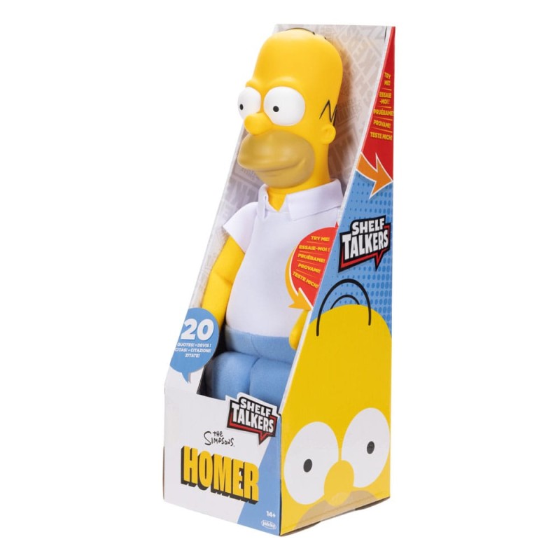 Simpsons peluche parlante Homer 33 cm *ANGLAIS* | 0192995175600