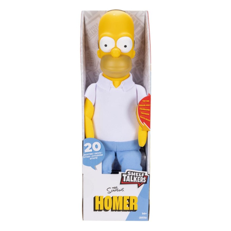 Simpsons peluche parlante Homer 33 cm *ANGLAIS* | 0192995175600