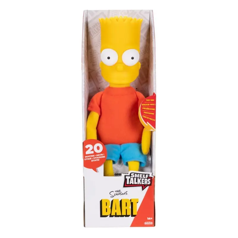 Simpsons peluche parlante Bart 33 cm *ANGLAIS* | 0192995175617