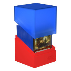 produit : Boulder Deck Case 100+ SYNERGY Bleu/Rouge marque : Ultimate Guard
