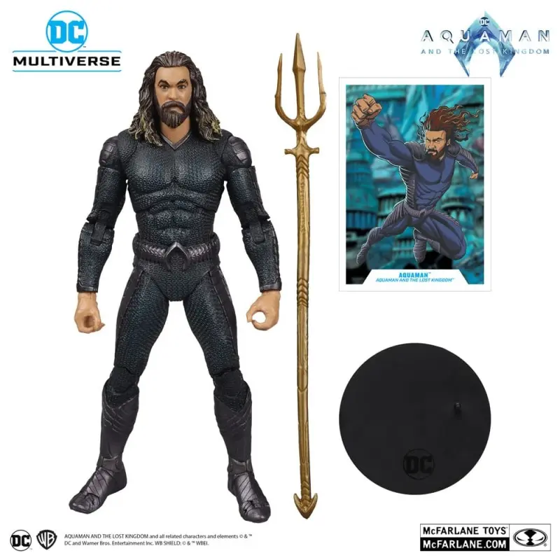 Aquaman et le Royaume perdu figurine DC Multiverse Aquaman with Stealth Suit 18 cm | 0787926155419