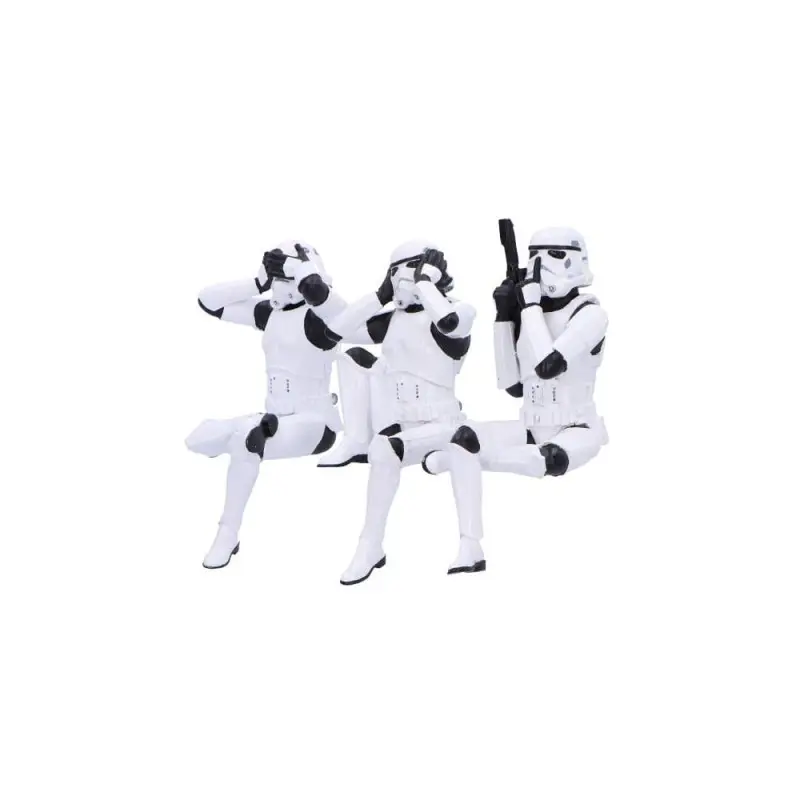 Stormtrooper figurines Three Wise Sitting Stormtroopers 11 cm | 0801269153748