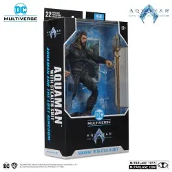 Aquaman et le Royaume perdu figurine DC Multiverse Aquaman with Stealth Suit 18 cm | 0787926155419