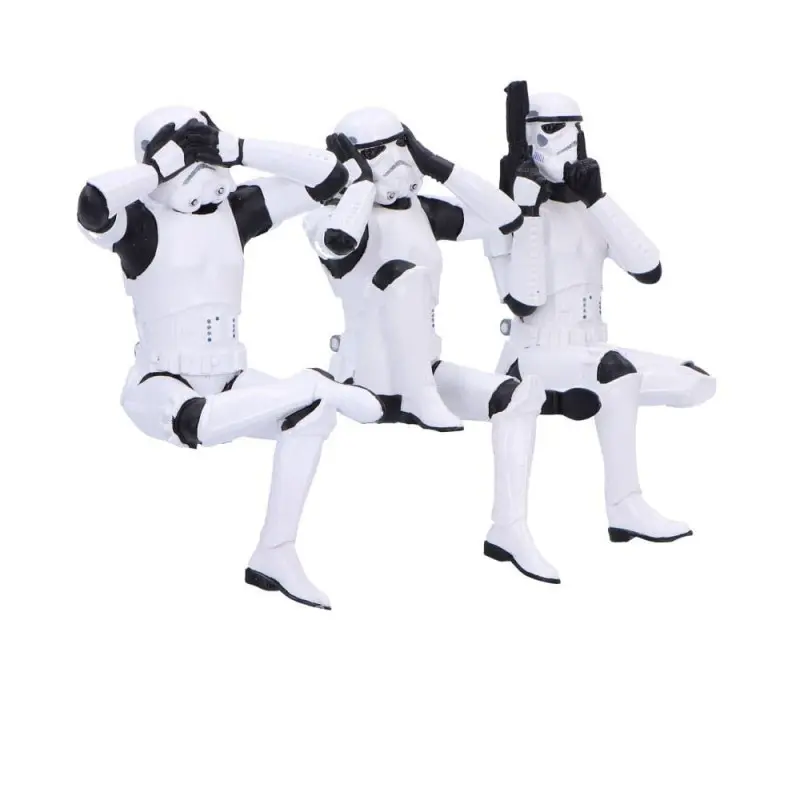 Stormtrooper figurines Three Wise Sitting Stormtroopers 11 cm | 0801269153748