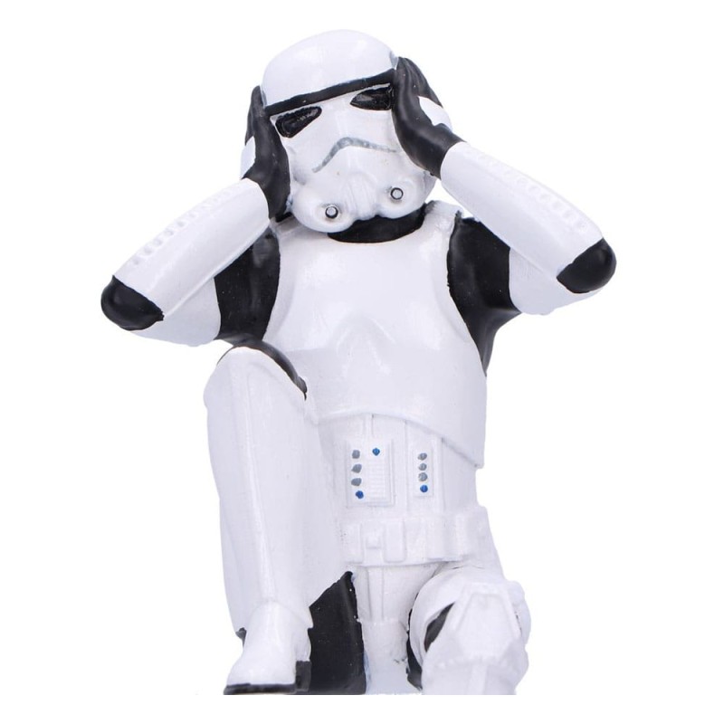 Stormtrooper figurines Three Wise Sitting Stormtroopers 11 cm