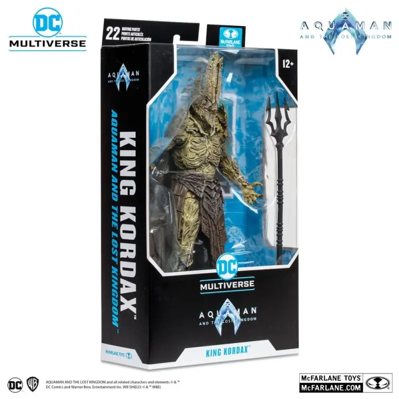 Aquaman et le Royaume perdu figurine DC Multiverse King Kordax 18 cm | 0787926155426