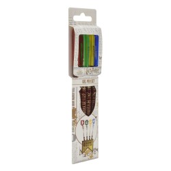 Harry Potter pack 4 stylos à gel Colourful Crest 