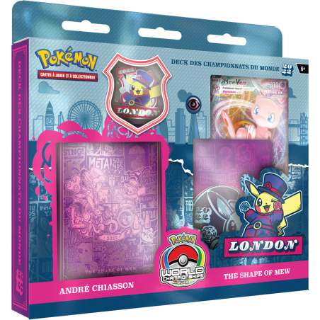 jcc / tcg : Pokémon produit : World Championships Decks 2022 : The Shape of Mew FR éditeur : Pokémon Company International jcc / tcg : Pokémon produit : World Championships Decks 2022 : The Shape of Mew FR éditeur : Pokémon Company International