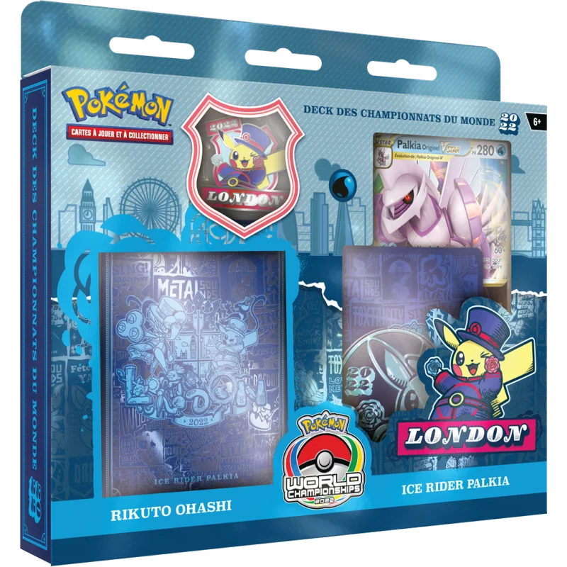 JCC/TCG: Pokémon
Product: Wereldkampioenschappen Decks 2022: Ice Rider Palkia FR
Uitgever: Pokémon Company International