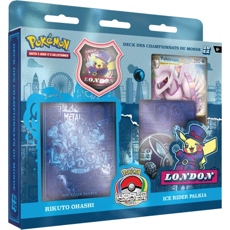 jcc / tcg : Pokémon produit : World Championships Decks 2022 : Ice Rider Palkia FR éditeur : Pokémon Company International jcc / tcg : Pokémon produit : World Championships Decks 2022 : Ice Rider Palkia FR éditeur : Pokémon Company International