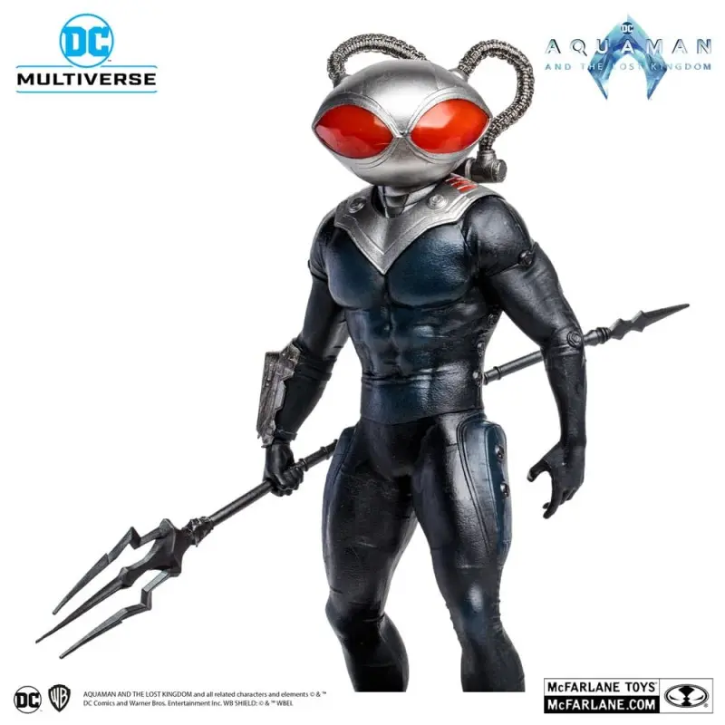 Aquaman et le Royaume perdu figurine Megafig DC Multiverse Black Manta 30 cm | 0787926155471