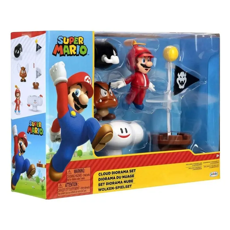 World of Nintendo Super Mario Diorama Cloud | 0192995401990