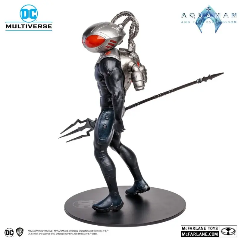 Aquaman et le Royaume perdu figurine Megafig DC Multiverse Black Manta 30 cm | 0787926155471