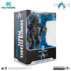 Aquaman et le Royaume perdu figurine Megafig DC Multiverse Sunken Citadel Pirate 30 cm | 0787926155488