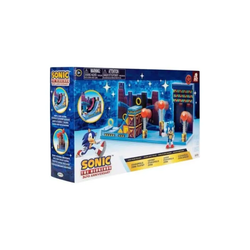 Sonic - The Hedgehog playset Studiopolis Zone | 0192995406926