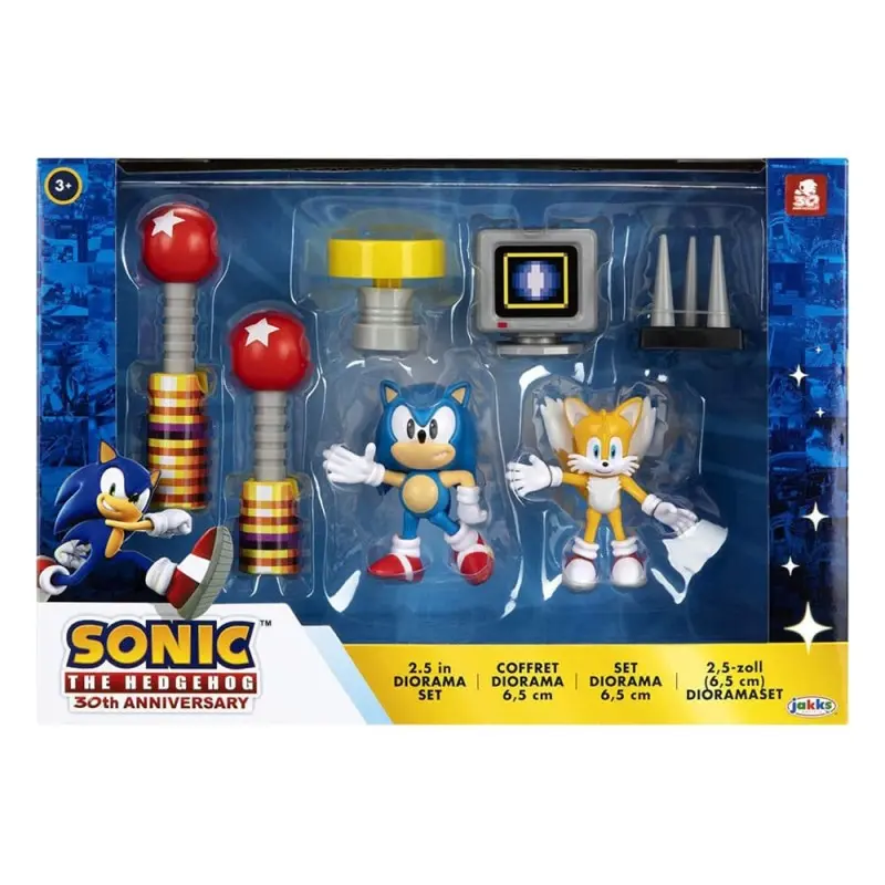 Sonic - The Hedgehog Diorama playset 30th Anniversary 6 cm     | 0192995409255