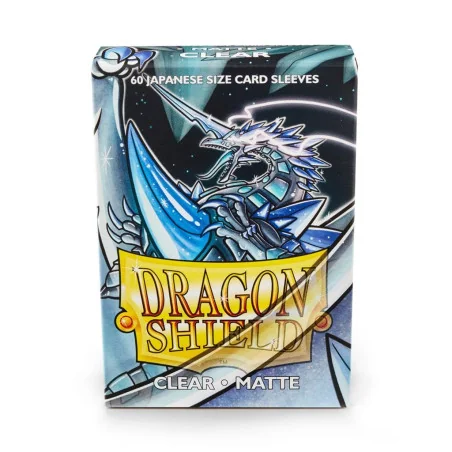 Dragon Shield Japanese size Matte Sleeves - Clear (60 Sleeves)