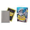 produit : Japanese size Matte Sleeves - Silver (60 Sleeves) marque : Dragon Shield