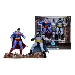 DC Multiverse pack de 2 figurines Bizarro & Batzarro 18 cm | 0787926156935