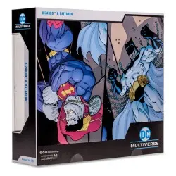 DC Multiverse pack de 2 figurines Bizarro & Batzarro 18 cm | 0787926156935