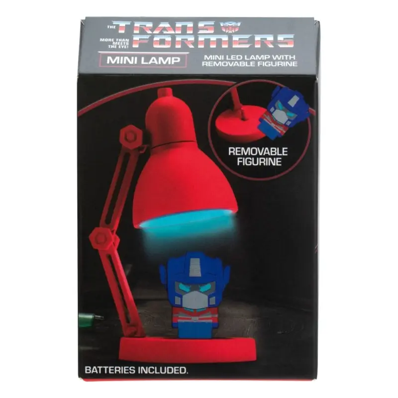 Transformers lampe LED mini avec figurine 10 cm  | 5056563717966