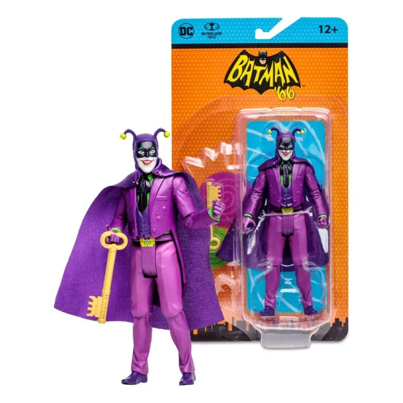 DC Retro figurine Batman 66 The Joker (Comic) 15 cm | 0787926156973