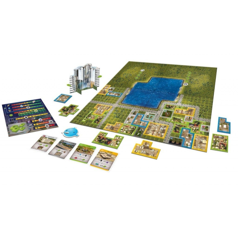 Skylines van steden