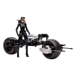 DC Multiverse véhicule Batpod with Catwoman (The Dark Knight Rises) | 0787926157345