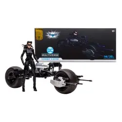 DC Multiverse véhicule Batpod with Catwoman (The Dark Knight Rises) | 0787926157345