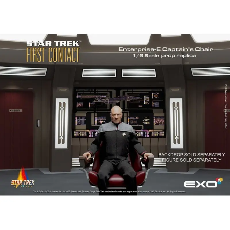 Star Trek : Premier Contact réplique 1/6 Enterprise-E Captain's Chair 15 cm | 0860006181062