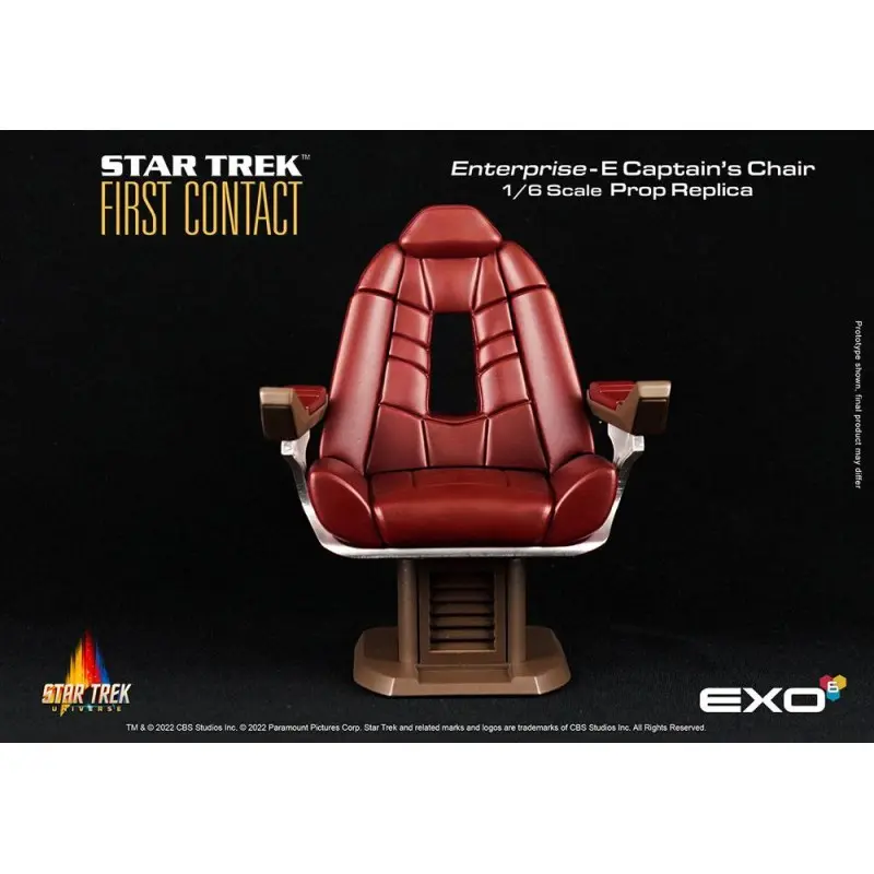 Star Trek : Premier Contact réplique 1/6 Enterprise-E Captain's Chair 15 cm | 0860006181062