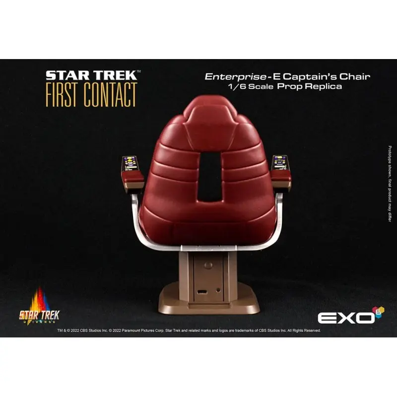 Star Trek : Premier Contact réplique 1/6 Enterprise-E Captain's Chair 15 cm | 0860006181062