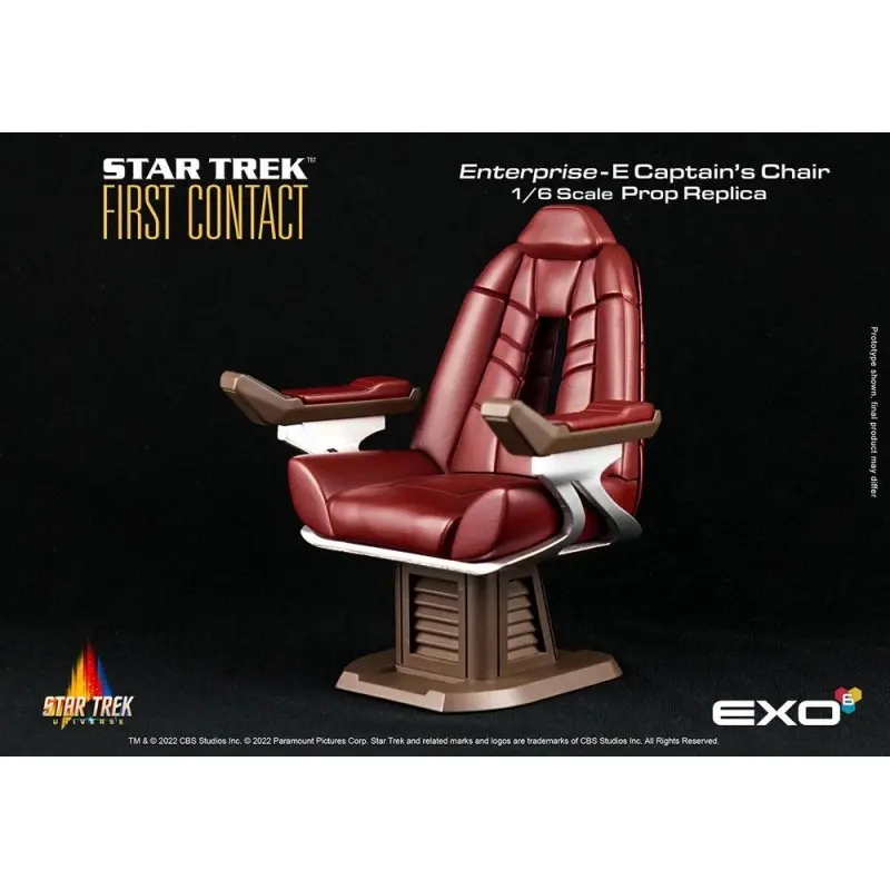 Star Trek : Premier Contact réplique 1/6 Enterprise-E Captain's Chair 15 cm | 0860006181062