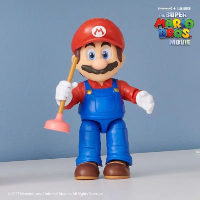 Super Mario Bros. le film figurine Mario 13 cm | 0192995417168